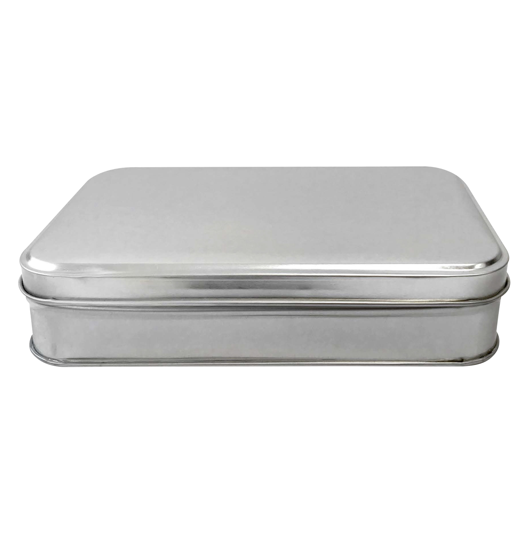 CAJA METÁLICA 168X105X40 ESTAÑADO-PLATA